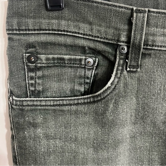 Women’s J Brand Arcane Jeans Size 32 Ankle Pants Stretch Slim Mid Rise Black - Picture 3 of 15